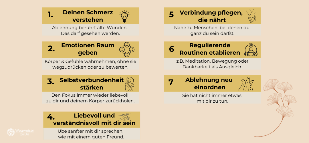 7 sanfte Wege, mit Angst vor Ablehnung umzugehen